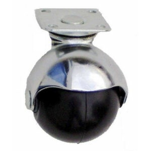 Roulette Pivotante À Platine, Diam.40 Mm