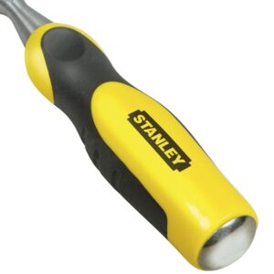 Ciseau à bois manche bi-matière 35 x 162 mm longueur totale 340 mm STANLEY 0-16-891