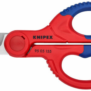 Ciseau d'électricien bi-matière KNIPEX 95 05 155 SB