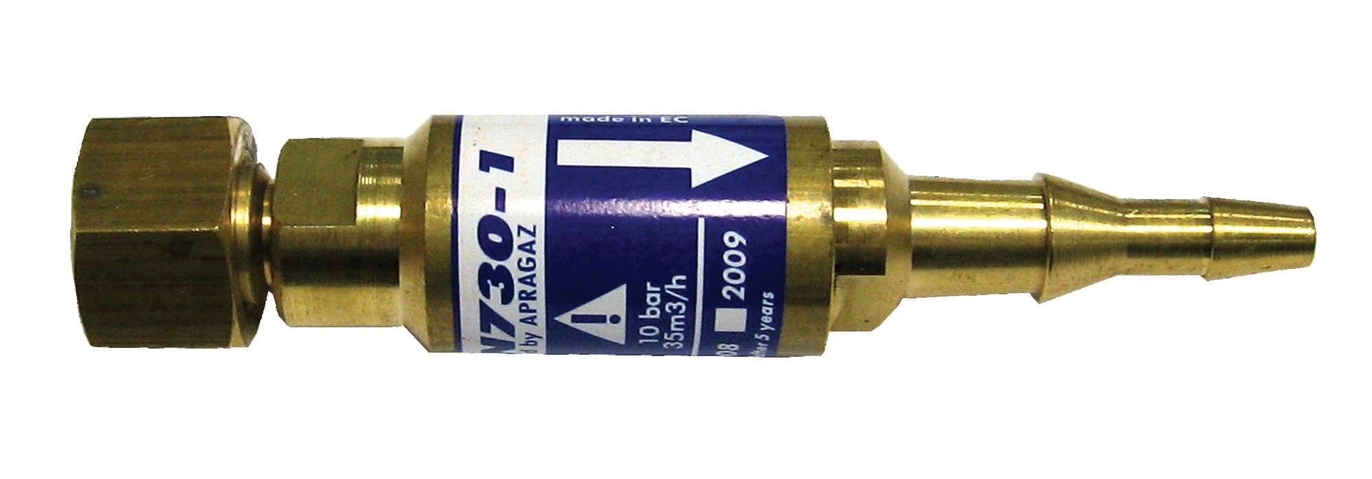 Clapet anti-retour SECURIDAVE O2 pour chalumeau 12x100 GCE CHARLEDAVE A200339EMB