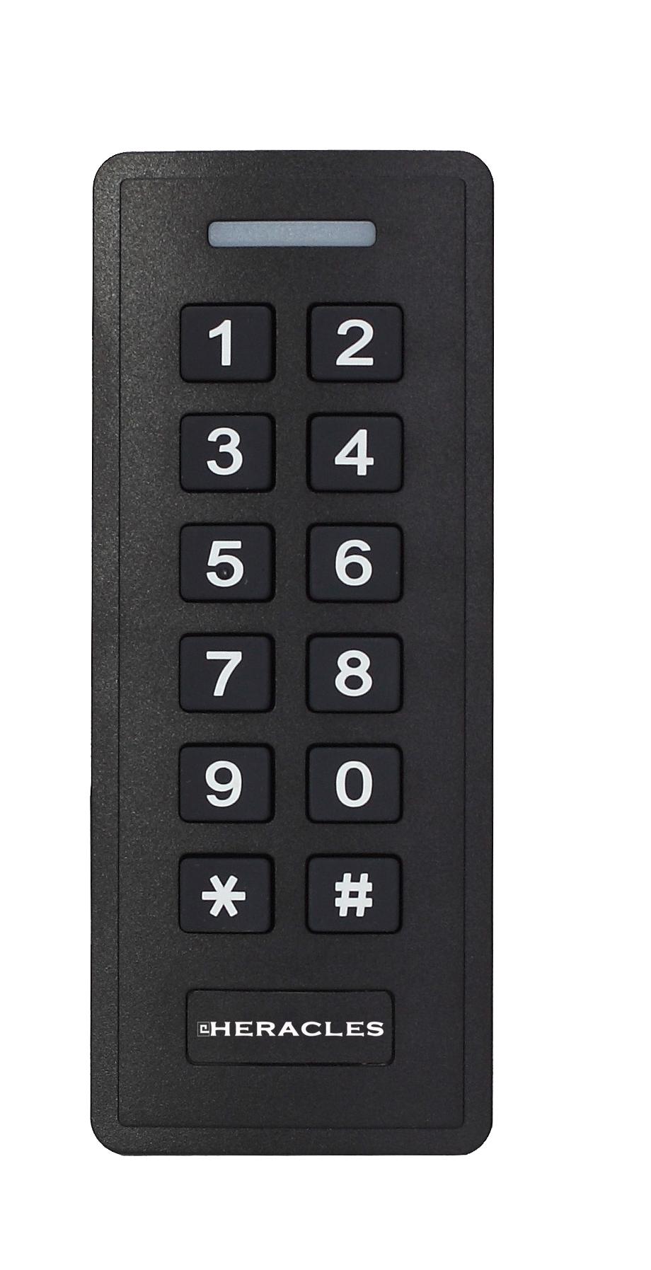 Clavier lecteur autonome étroit ABS Mifare HERACCESS HERACLES PCA-CLEP-MF