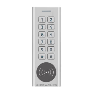 Clavier lecteur étroit autonome Mifare HERACCESS HERACLES PCA-CLEM-MF