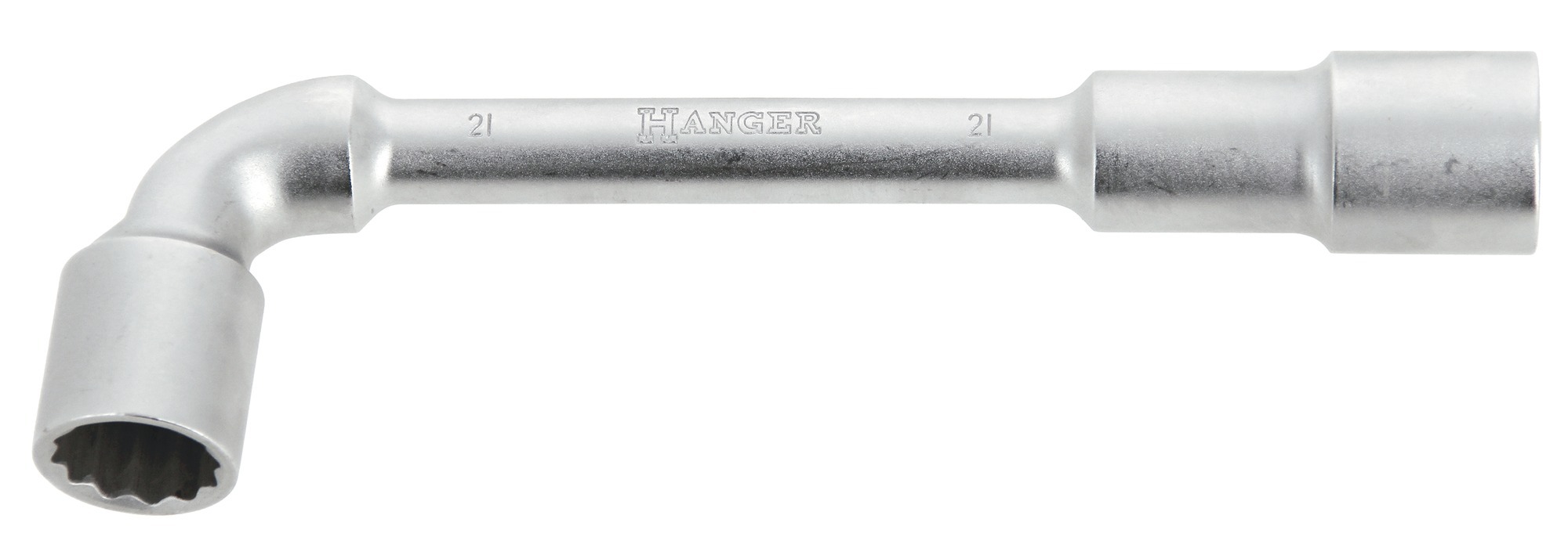 Clé à pipe débouchée 6 x 12 pans 21 mm HANGER 213021