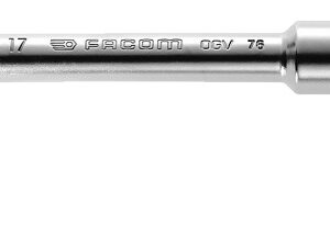 Clé à pipe débouchée forgée 6x12 pans D.29 mm L.300 mm FACOM 76.29