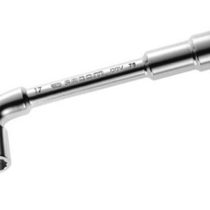 Clé à pipe débouchée forgée 6x6 pans 7/8'' L.240 mm FACOM 75.7/8