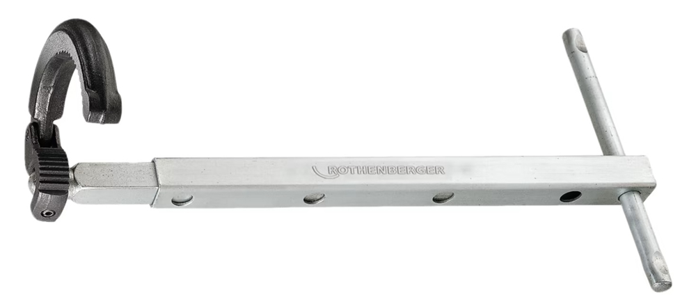Clé écrou lavabo réversible télescopique 1''1/4 ROTHENBERGER 70225