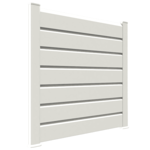 Kit extension clôture PVC blanc – lg : 1m50 x ht : 1m30
