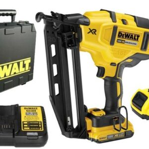 Cloueur de finition 18 V XR 16 GA + 2 batteries 2Ah + chargeur + coffret DEWALT DCN660D2-QW