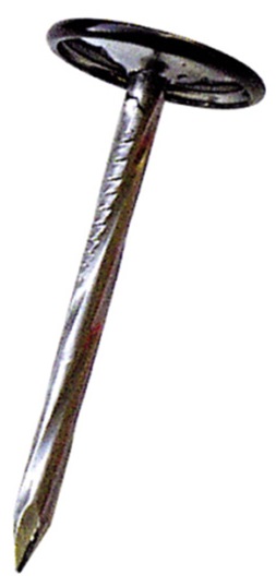 Clous calotins patinés torsadés électro-zingués noirs 50 × 2,7 mm boîte de 250 DIMOS 770472