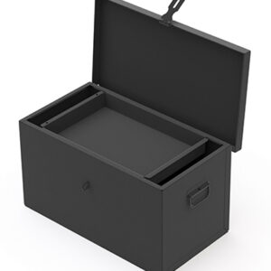 Coffre de chantier 550 x 300 x 300 mm avec plateau SORIPRO SORI CR550B