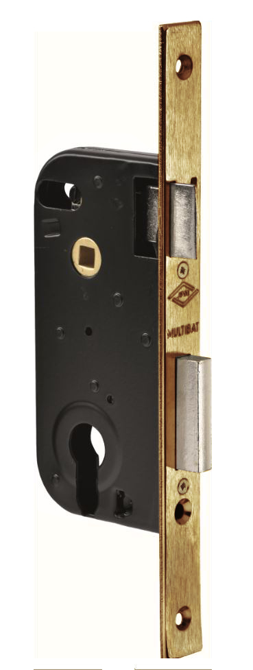 Coffre monopoint à larder MULTIBAT à fouillot axe 40 mm laiton bouts carrés droite JPM 218300-03-1B