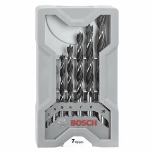 Coffret 7 mèches hélicoïdales à bois BOSCH 2607017034