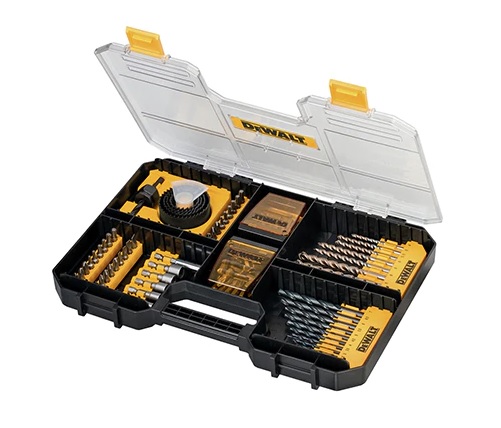 Coffret de 100 accessoires de vissage et perçage T-STAK DEWALT DT71569-QZ