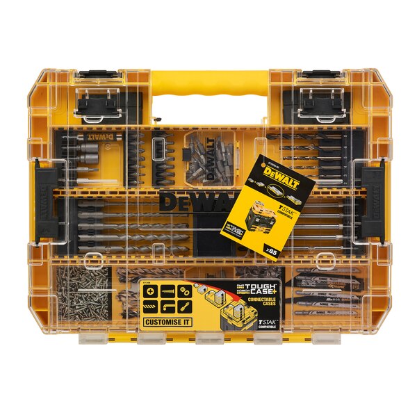 Coffret de 135 accessoires perçage/vissage Thoughcase DEWALT DT70763-QZ