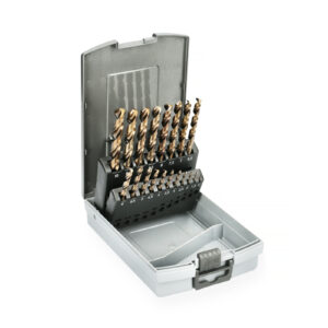 Coffret de 19 forets cobalt 5% de 1 à 10 mm HANGER 155290