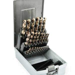 Coffret de 25 forets cobalt 5% de 1 à 13 mm HANGER 155291