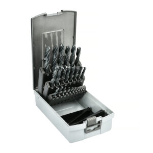 Coffret de 25 forets en acier HSS laminés de 1 à 13 mm HANGER 155091