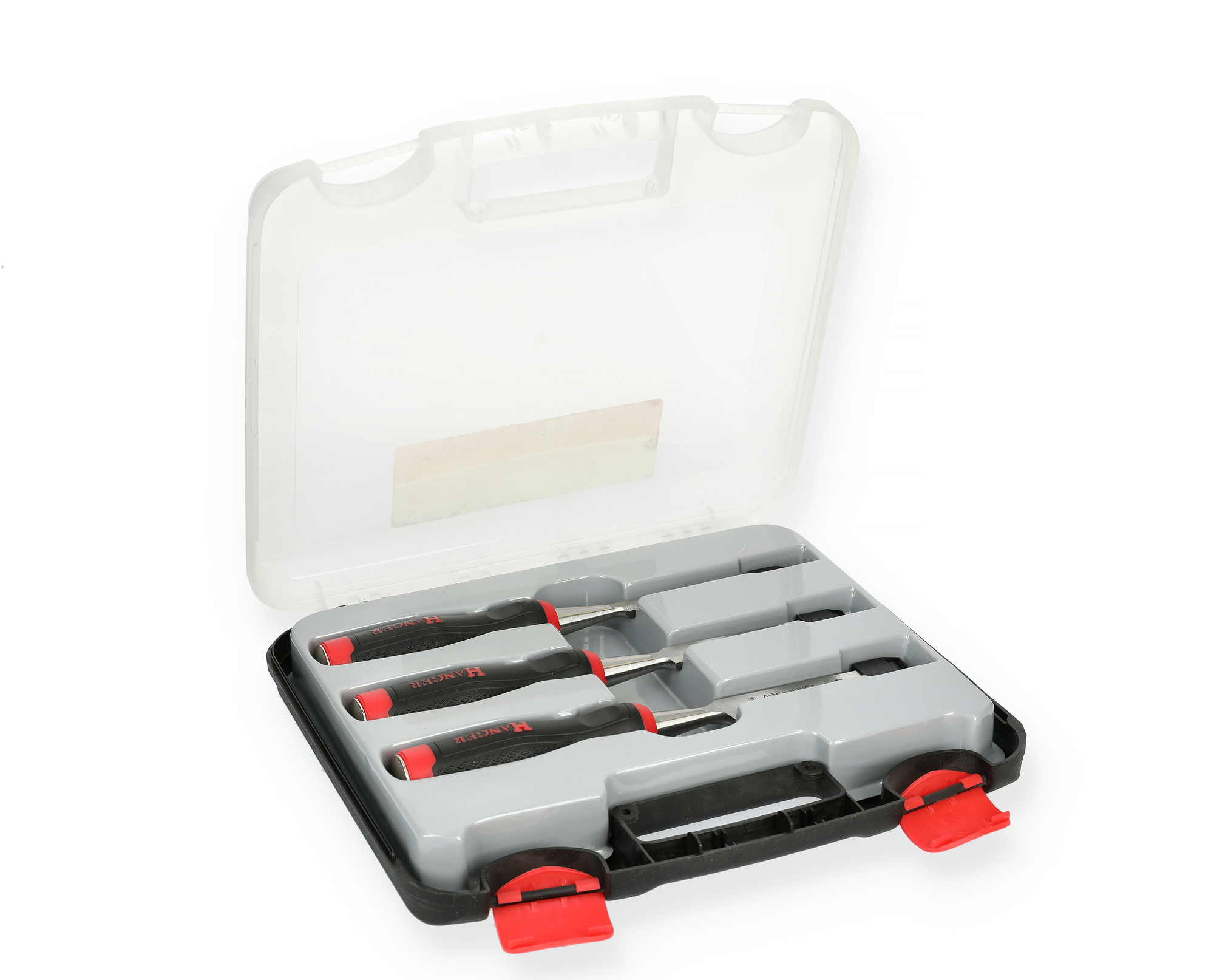 Coffret de 3 ciseaux à bois SPRO à frapper 10 - 15 - 20 mm HANGER 110490