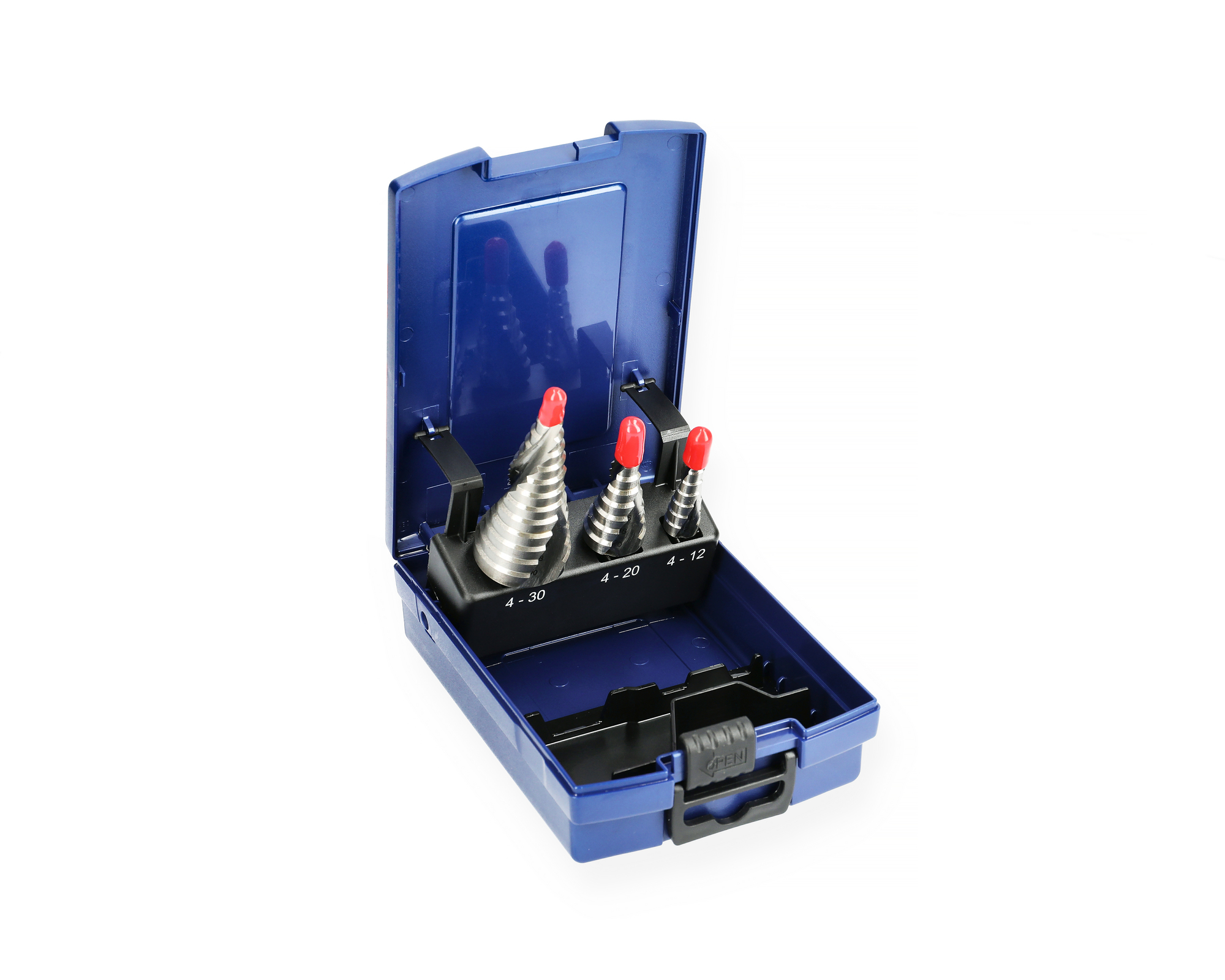 Coffret de 3 forets étagés HSS HANGER 153901