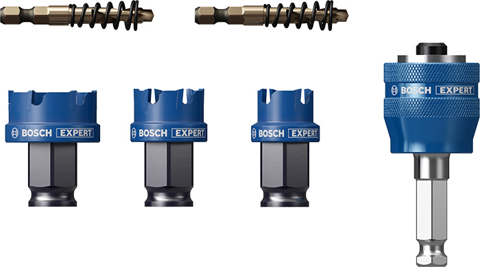 Coffret de 3 scies trépans Expert Sheet Metal BOSCH EXPERT 2608900502