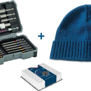 Coffret de 43 pièces de vissage + douilles + bonnet offert BOSCH 0615997658