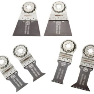 Coffret de 6 lames de scie Best of E-Cut StarlockPlus pour bois et métal de 28 à 44 mm FEIN 35222967030