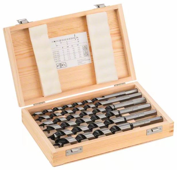 Coffret de 6 mèches simples spirales 235 mm BOSCH 2607019322