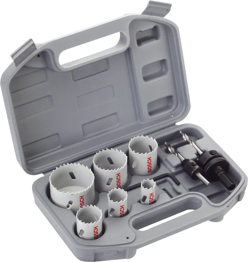 Coffret de 6 scies-trépans HSS bimétal D 20 - 68 mm BOSCH 2608580868