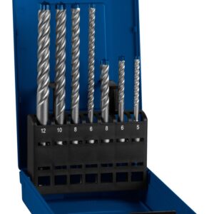 Coffret de 7 forets pour perforateur SDS Plus 7X 5-6-6-8-8-10-12 mm BOSCH EXPERT 2608900195
