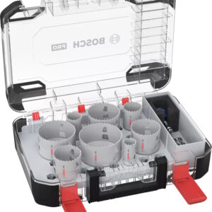 Coffret de 8 scies trépans PRO BIM Multi Material PC Plus BOSCH 2608594430