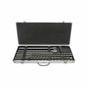 Coffret de 3 Burins et 4 Forets MAKITA D-42494 à emmanchement SDS-Max (7 pièces)
