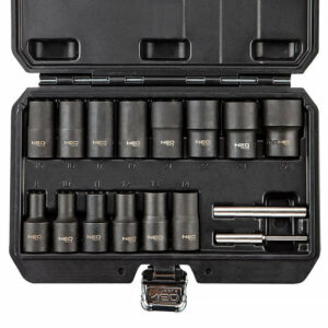 Coffret de douilles 1/2" NEO TOOLS 11-920 pour écrous endommagés  (16 pièces)