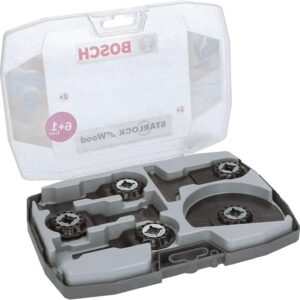 Coffret de menuiserie Starlock pour outils multi-fonctions 7 pièces BOSCH 2608664623