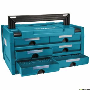 Coffret de transport MAKSTOR (6 tiroirs) MAKITA P-84333