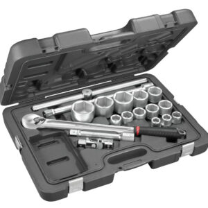 Coffret douilles 3/4'' 6 pans métriques FACOM KL.500PB