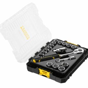 Coffret douilles STAKBOX M 3/8'' jeu de 18 pièces STANLEY FATMAX FMMT98102-0
