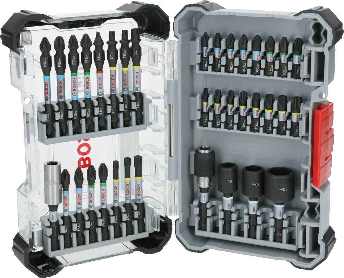 Coffret embout de vissage Pro Impact 36 pièces BOSCH 2608522517