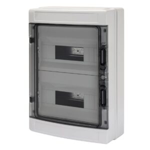 Coffret étanche IP65 400 V 24 modules GEWISS GW40104