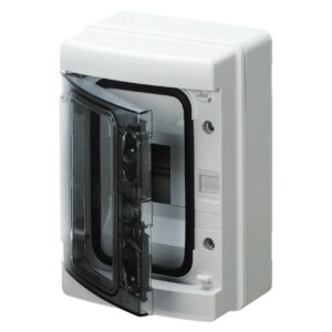 Coffret étanche IP65 400 V 4 modules GEWISS GW40101