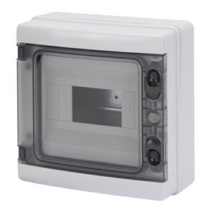 Coffret étanche IP65 400 V 8 modules GEWISS GW40102