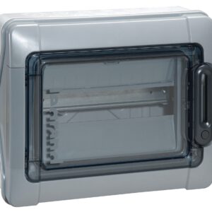 Coffret étanche PLEXO avec embouts à perforation directe prémontés gris 13 modules LEGRAND 001921