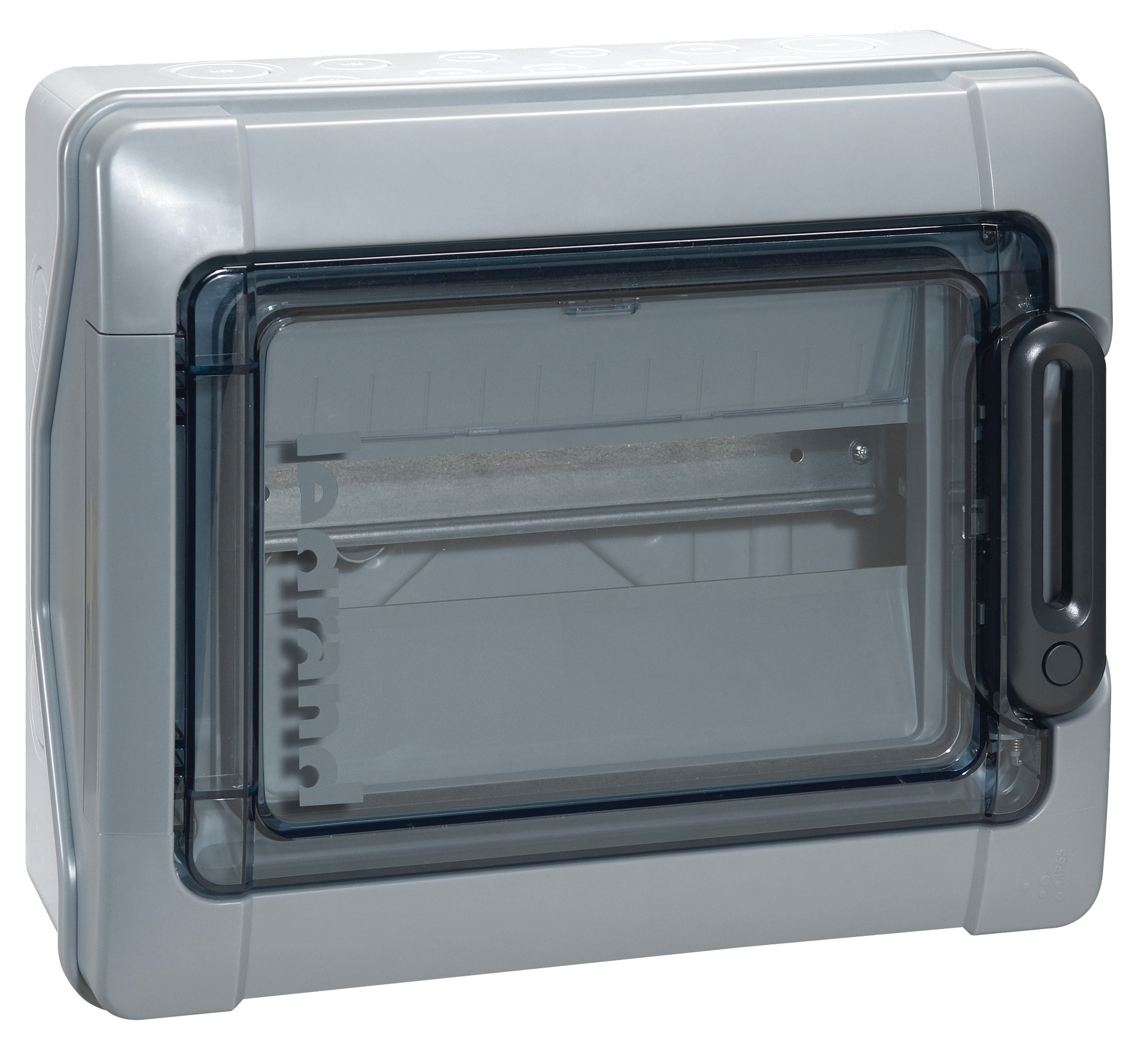 Coffret étanche PLEXO avec embouts à perforation directe prémontés gris 13 modules LEGRAND 001921