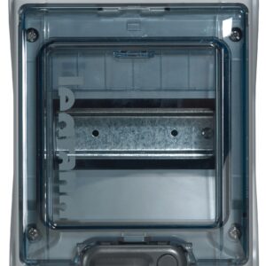 Coffret étanche PLEXO avec embouts à perforation directe prémontés gris 6 modules LEGRAND 001906