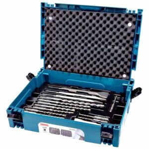 Coffret MAKPAC SDS-Plus 12 forets et 5 outils burinage MAKITA B-52059
