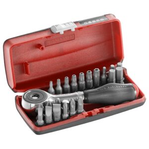Coffret porte-embout cliquet 1/4'' + 22 embouts FACOM R.PE360J22PB
