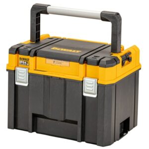 Coffret T-STAK IP54 grande contenance avec organisateur supérieur et longue poigné DEWALT DWST83343-1