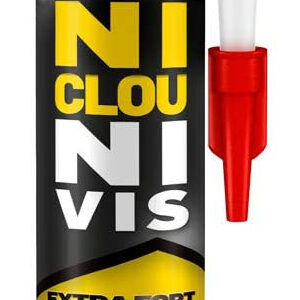 Colle de contact Ni Clous Ni Vis cartouche 380 g PATTEX 1952385