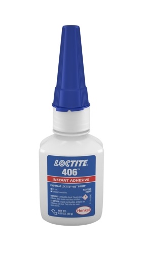 Colle instantanée 406 pour plastique et des élastomère LOCTITE 1919334