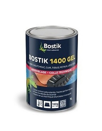 Colle néoprène 1400 gel boîte 1 L BOSTIK 30504072