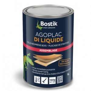 Colle néoprène Agoplac DI liquide boîte 1 L BOSTIK 30604787